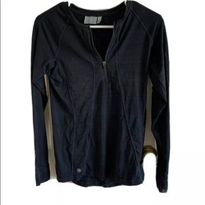 Athleta rash guard- small- black
